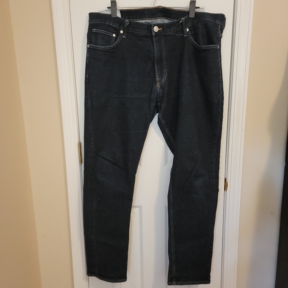EUC & Denim Slim Coupe Estroite Selvedge Edge Jeans Size 40x32 - Picture 2 of 4